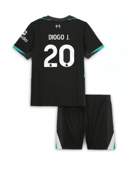 Detské Futbalové oblečenie Liverpool Diogo Jota #20 2024-25 Krátky Rukáv - Preč (+ trenírky)